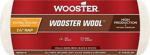 Wooster Wool 9" Roller Covers