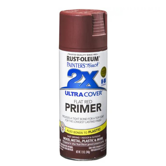 2X Ultra Cover Flat Primer Spray 12 oz.