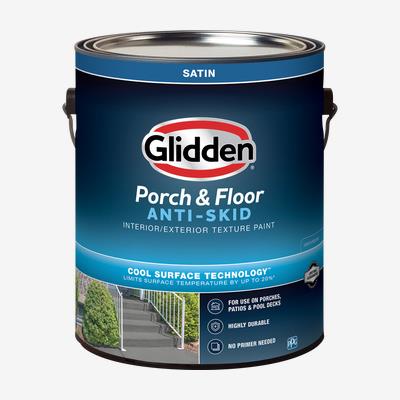 Glidden® Porch & Floor Anti-Skid Interior/Exterior Satin Texture Paint