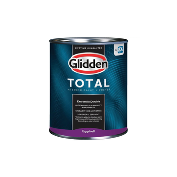 Glidden® Total™ Interior Paint + Primer Eggshell