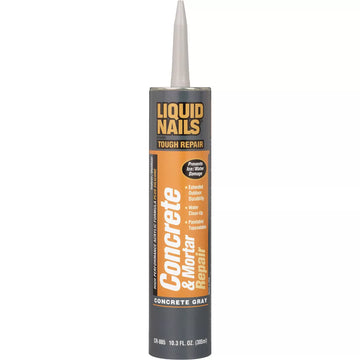 LIQUID NAILS® Concrete & Mortar Repair Caulk | 10.3 oz Cartridge
