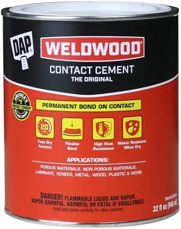 DAP Weldwood Contact Cement 32oz.