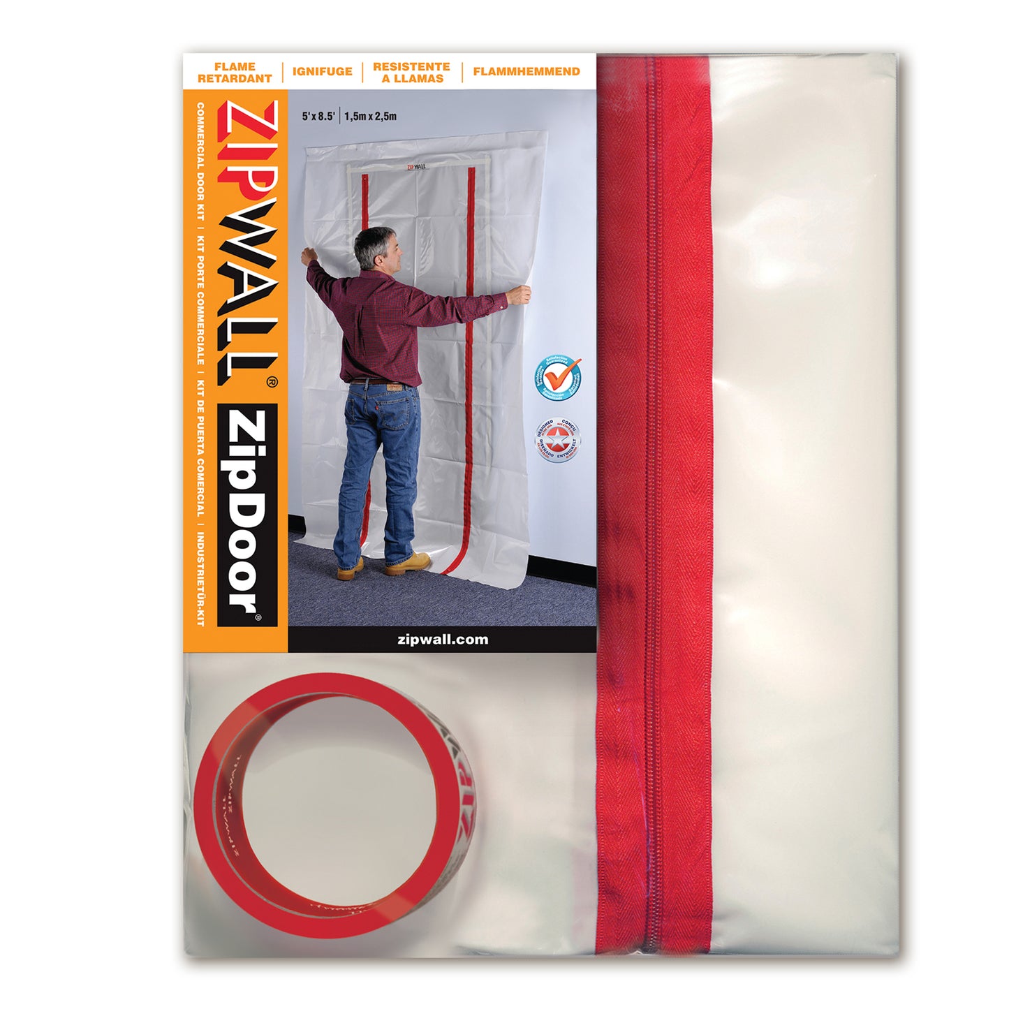 ZipWall ZipDoor® Commercial Door Kit